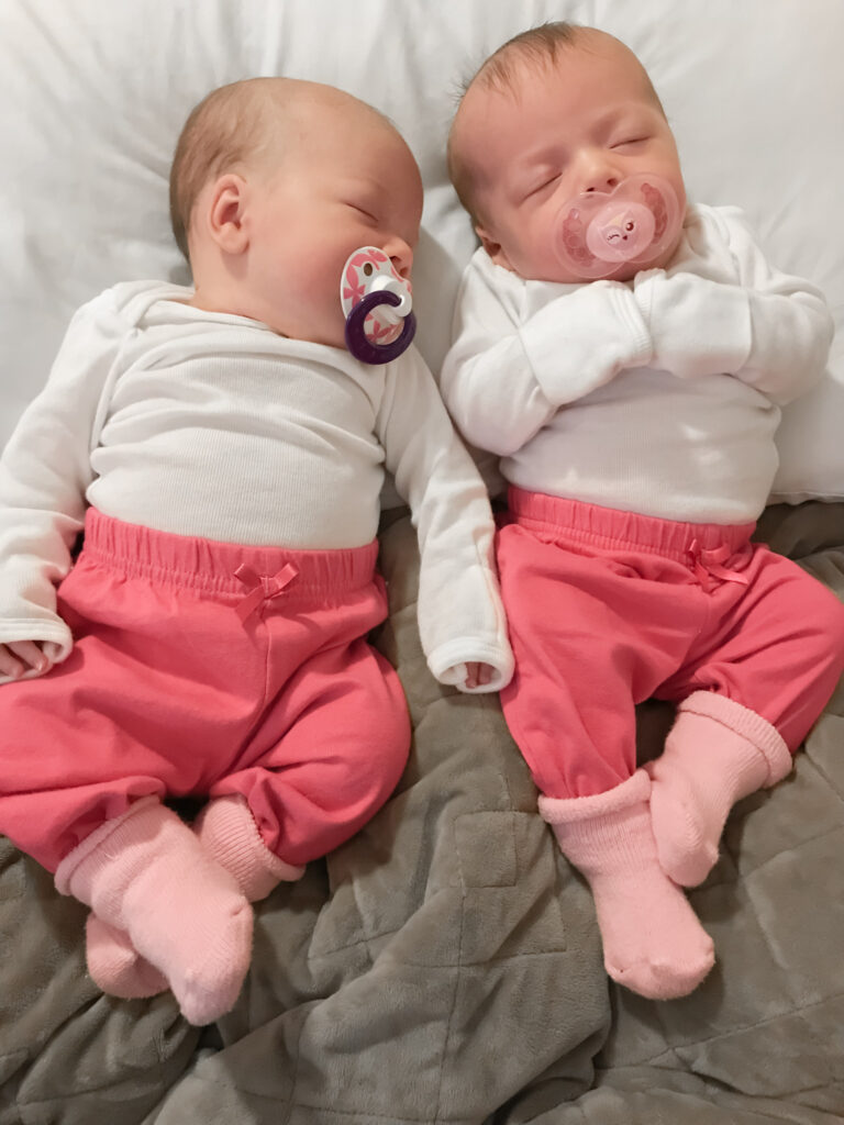 sleep training twins