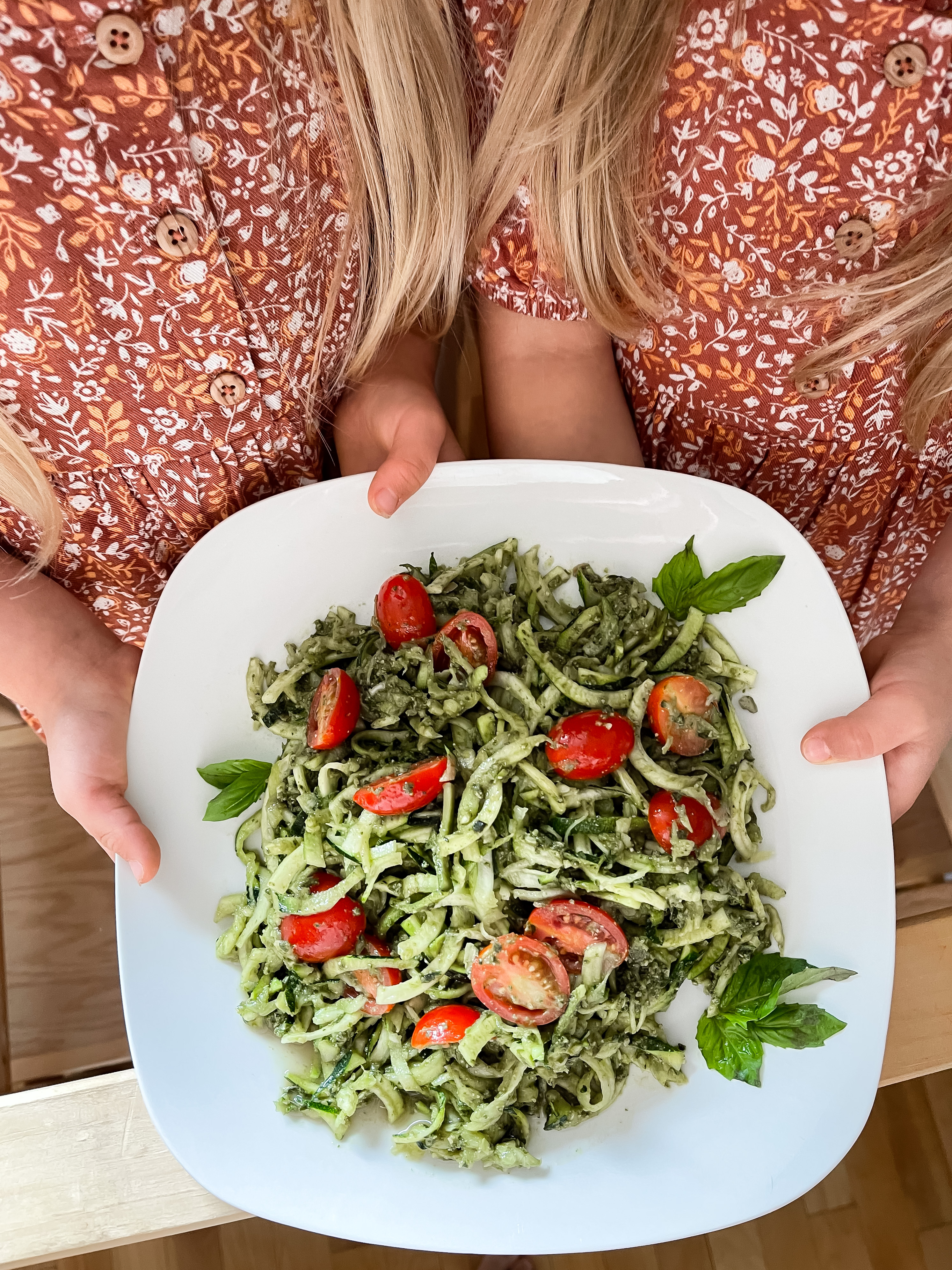 Zucchini Noodles with Pumpkin Seed Pesto
